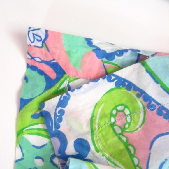 LILLY PULITZER "Amelia Island" Cotton Tunic Top - Picture 8 of 10